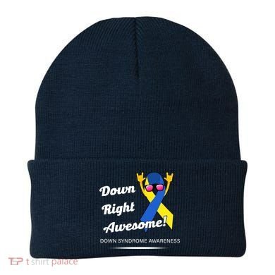 Down Right Awesome Down Syndrome Beanie