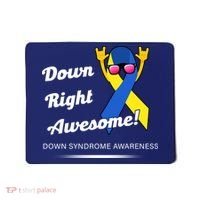 Down Right Awesome Down Syndrome Mousepad thumb 0