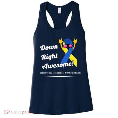 Down Right Awesome Down Syndrome Women's Tank Top