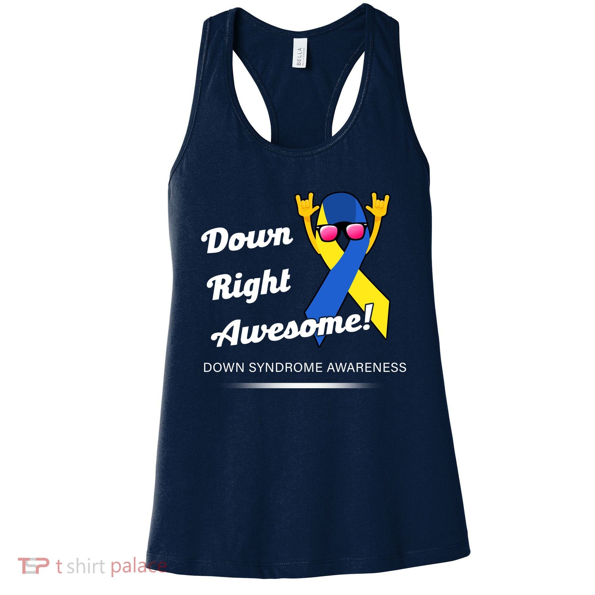 Down Right Awesome Down Syndrome Women's Tank Top