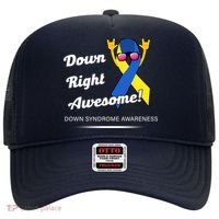 Down Right Awesome Down Syndrome Hat thumb 0