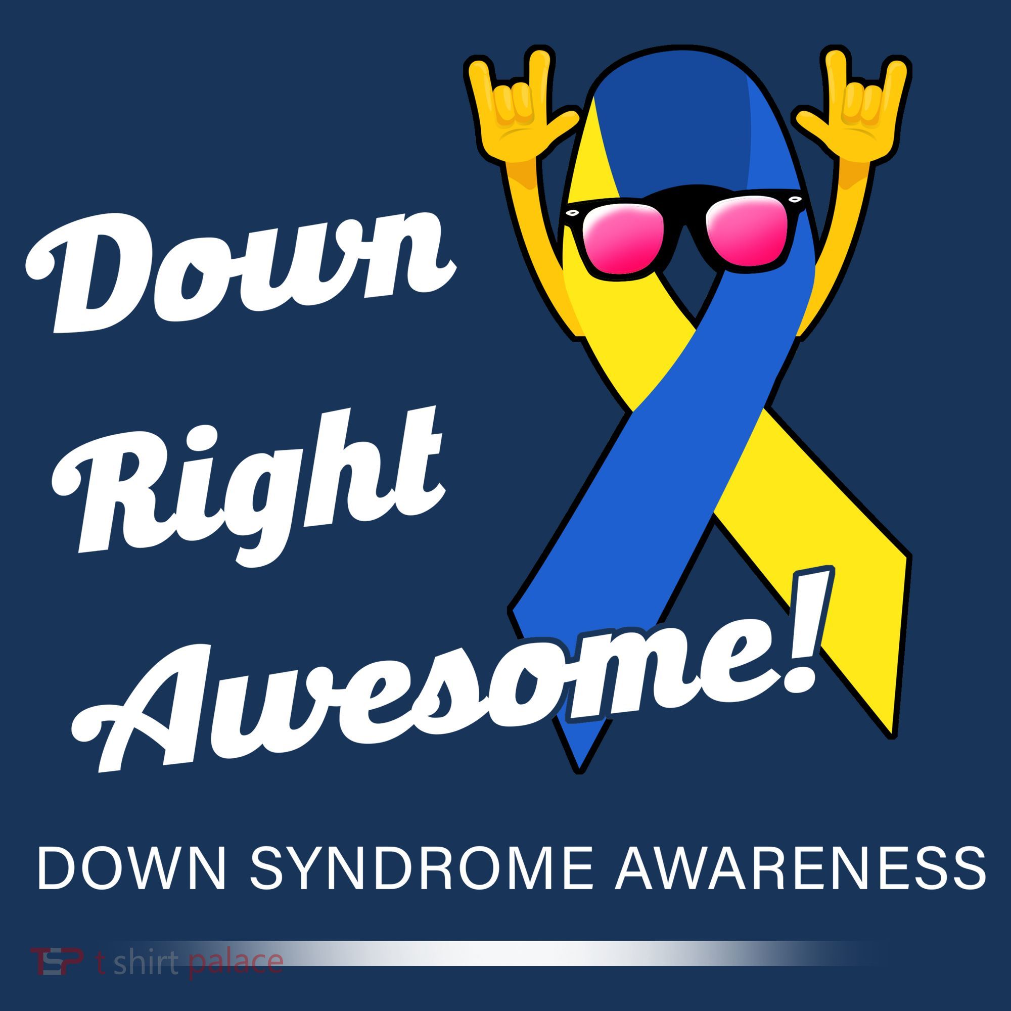 Down Right Awesome Down Syndrome Tote Bag