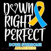Down Right Perfect - Down Syndrome Awareness Doggie Tank thumb 4