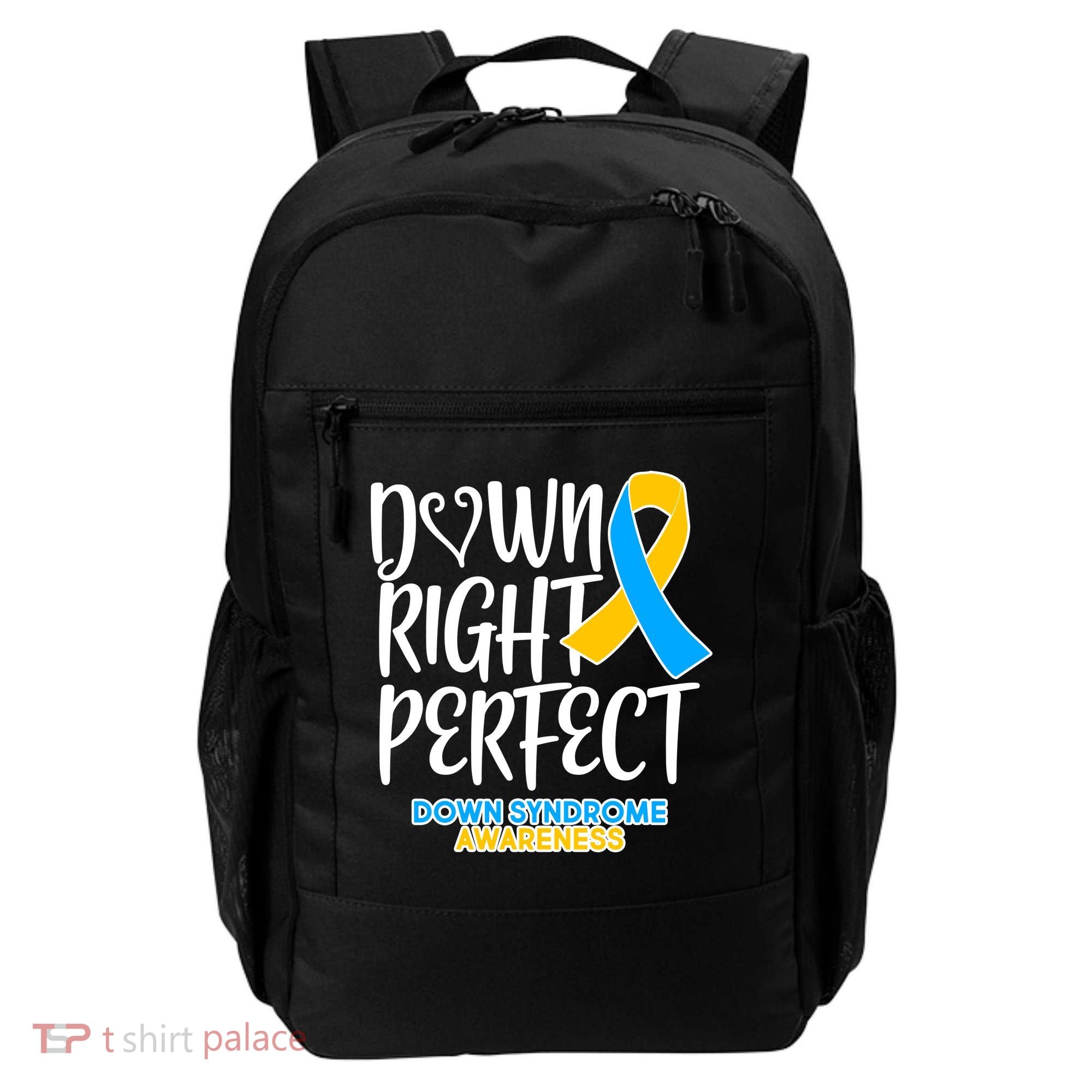 Down Right Perfect - Down Syndrome Awareness Backpack