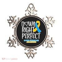 Down Right Perfect - Down Syndrome Awareness Ornament thumb 0