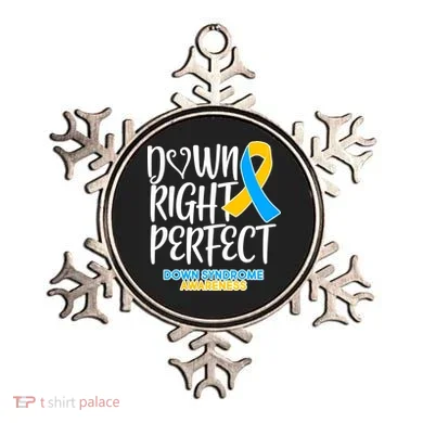 Down Right Perfect - Down Syndrome Awareness Ornament