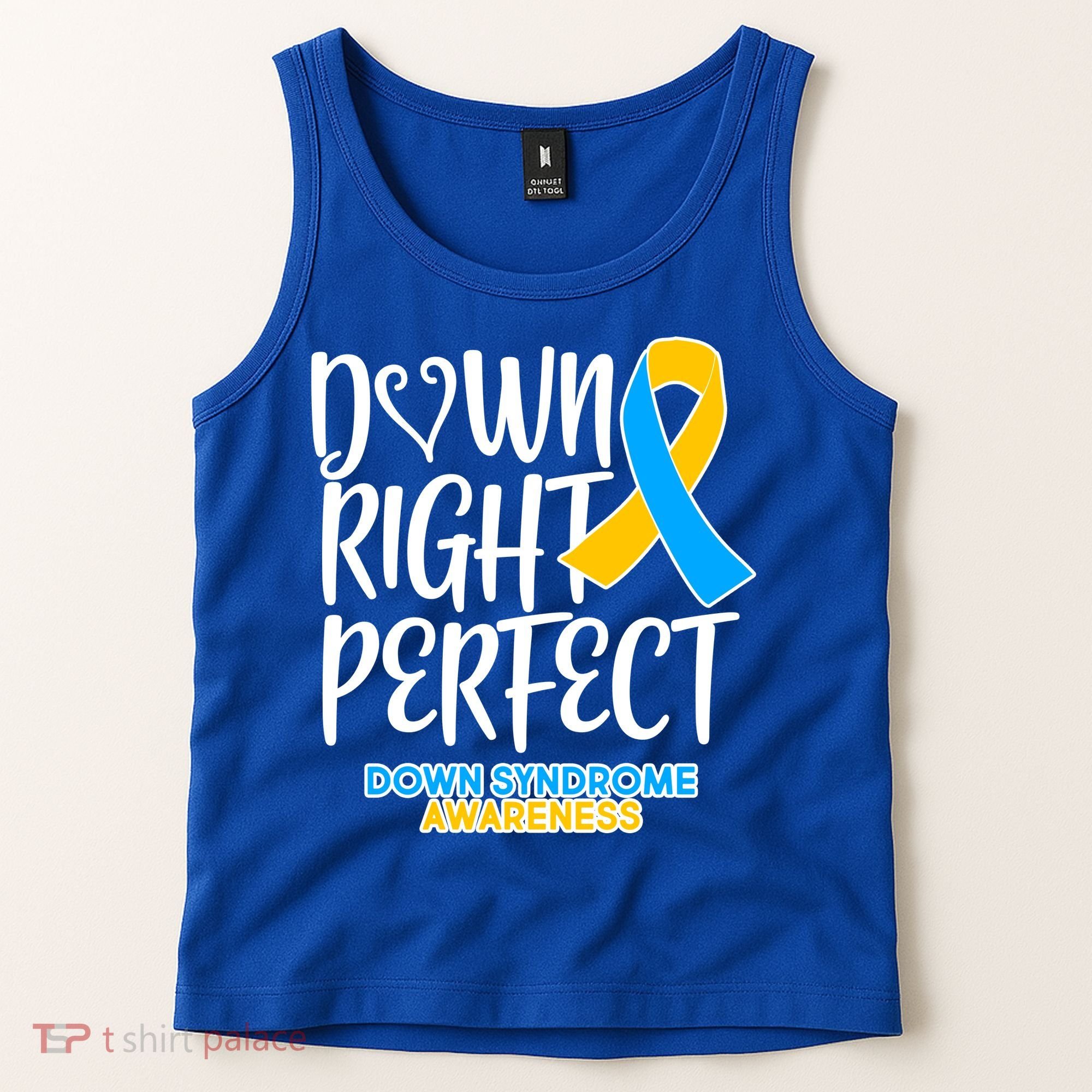 Down Right Perfect - Down Syndrome Awareness Tank Top