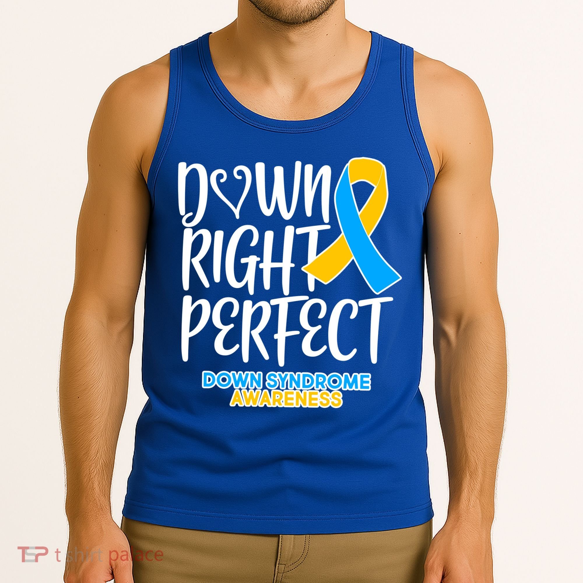 Down Right Perfect - Down Syndrome Awareness Tank Top