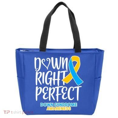 Down Right Perfect - Down Syndrome Awareness Tote Bag