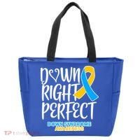 Down Right Perfect - Down Syndrome Awareness Tote Bag thumb 0