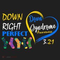 Down Right Perfect Down Syndrome Women's Sweatshirt thumb 2