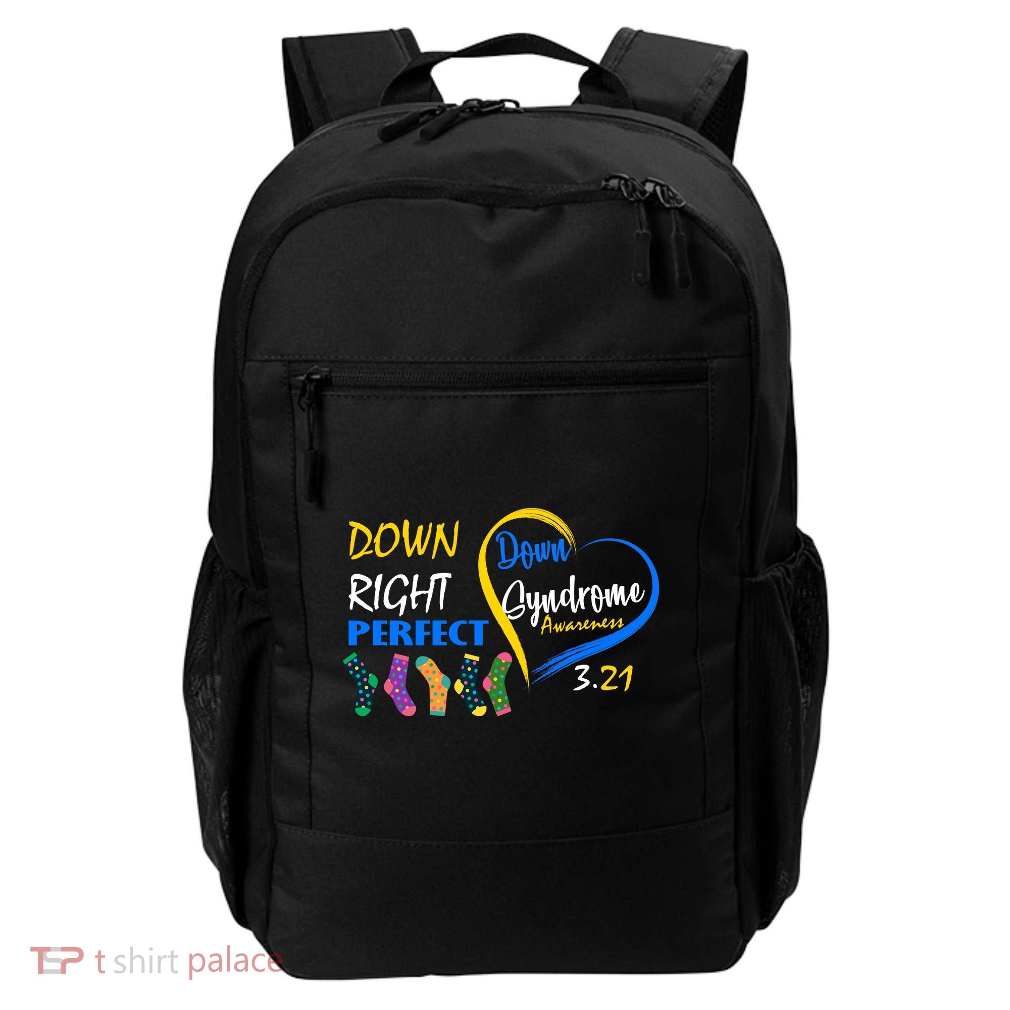 Down Right Perfect Down Syndrome Backpack