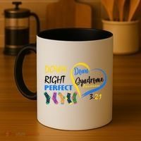 Down Right Perfect Down Syndrome Coffee Mug thumb 4