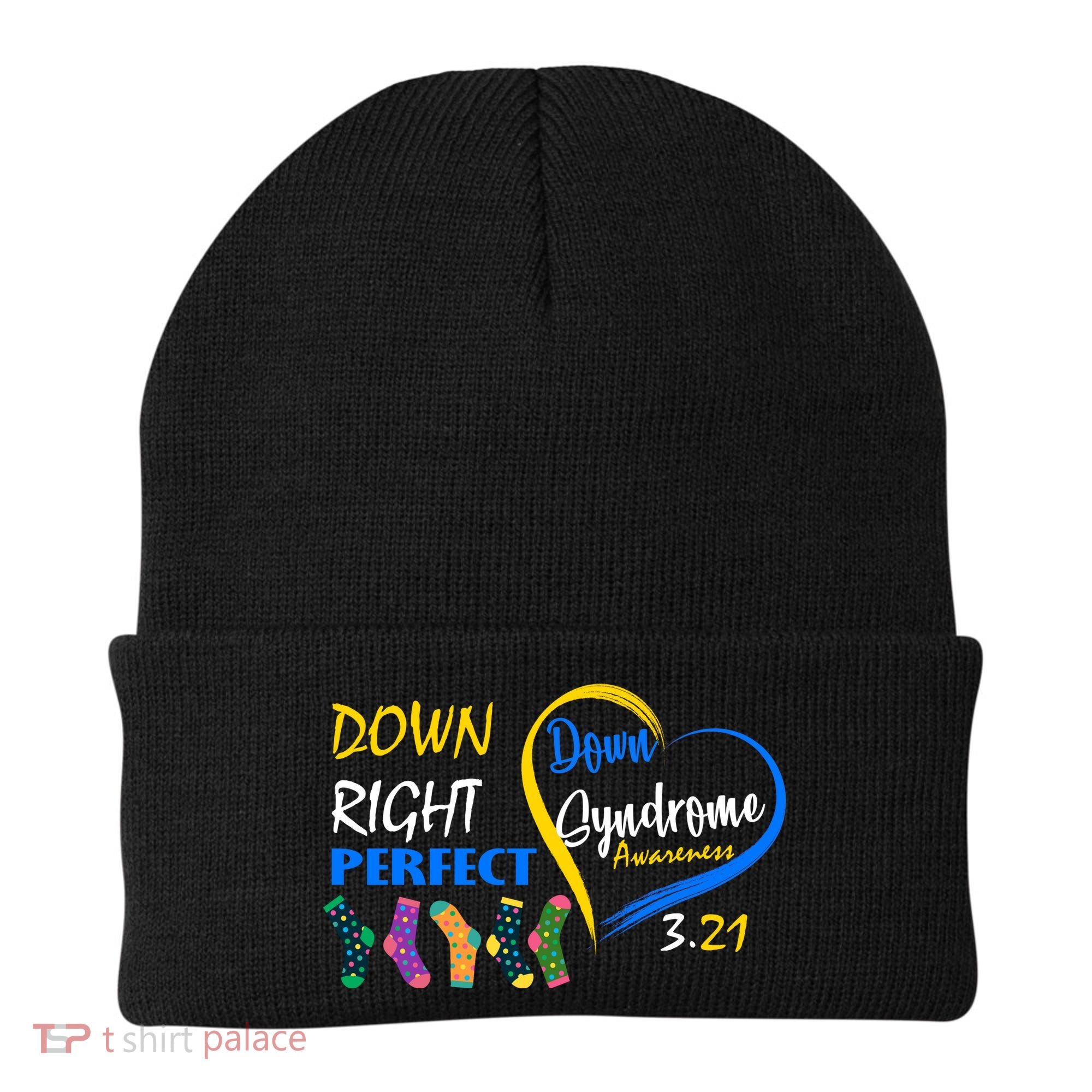 Down Right Perfect Down Syndrome Beanie