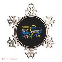 Down Right Perfect Down Syndrome Ornament thumb 0