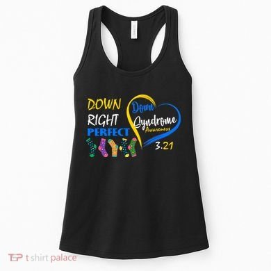 Down Right Perfect Down Syndrome Women's Tank Top