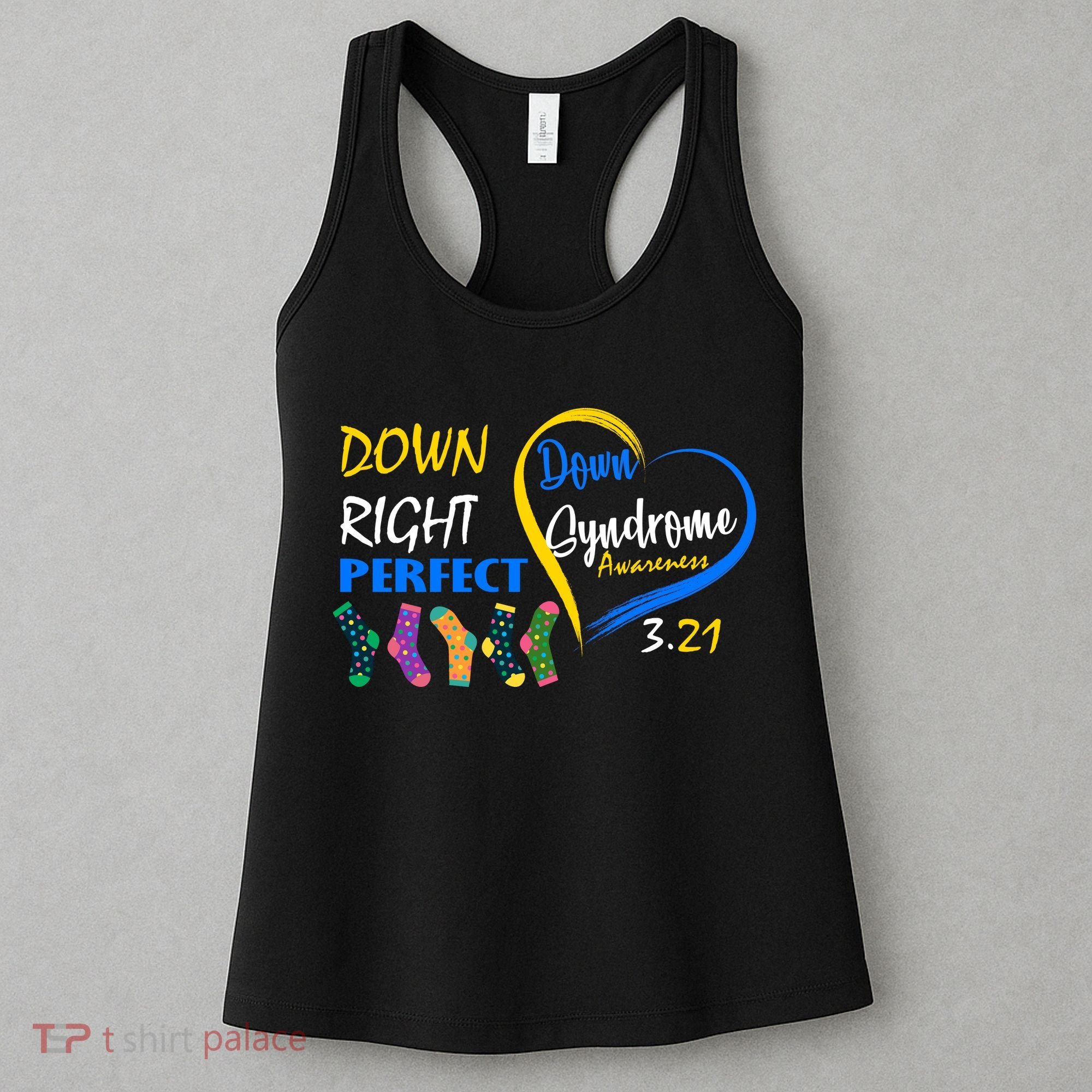 Down Right Perfect Down Syndrome Women's Tank Top
