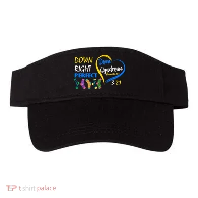 Down Right Perfect Down Syndrome Visor