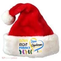 Down Right Perfect Down Syndrome Santa Hat thumb 0