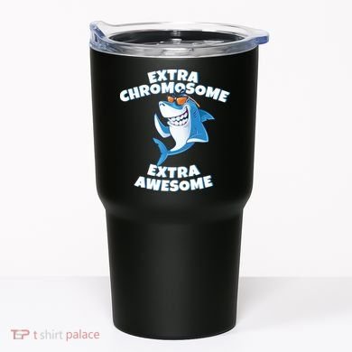 Down Syndrome - Extra Chromosome Shark Tumbler