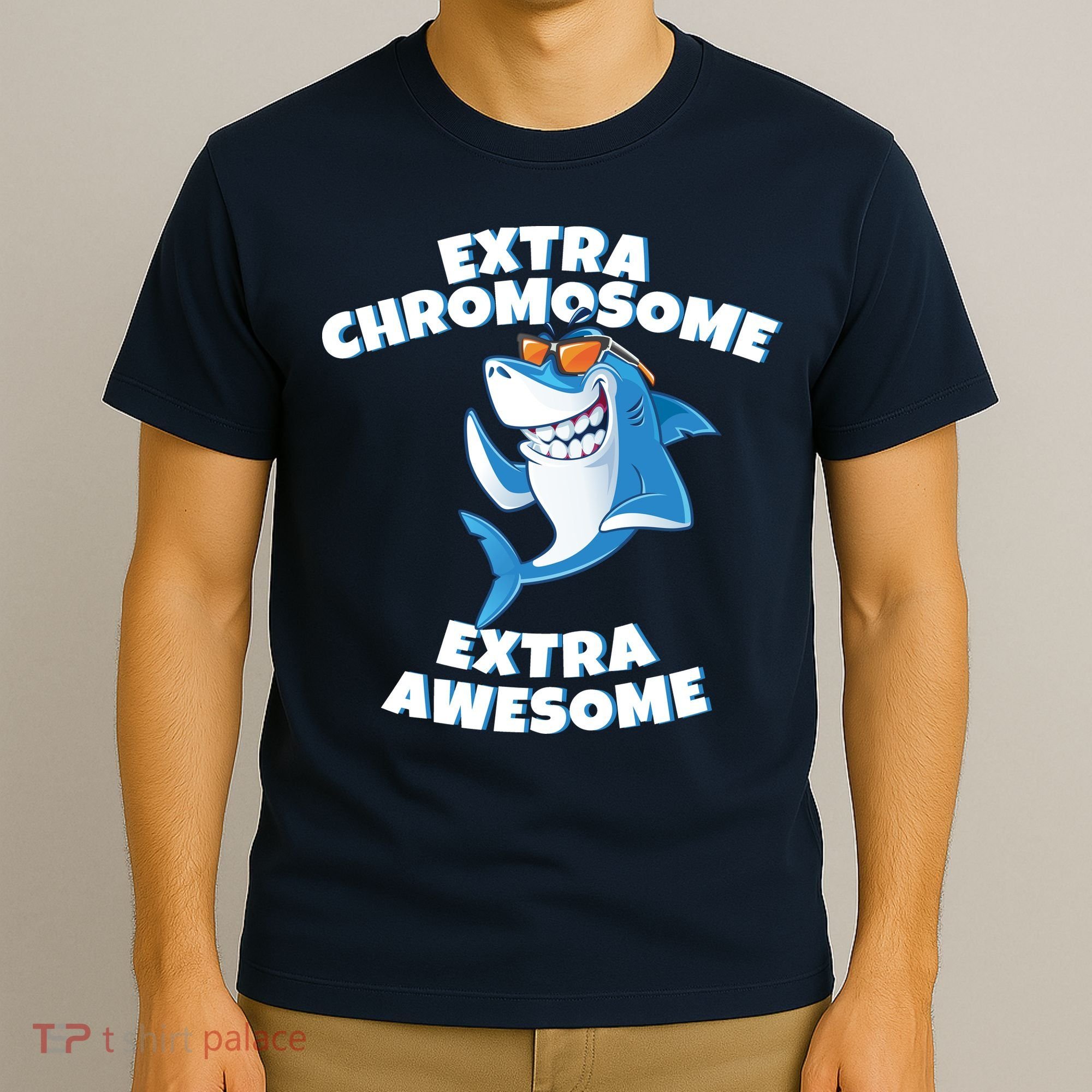 Down Syndrome - Extra Chromosome Shark T-Shirt