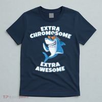 Down Syndrome - Extra Chromosome Shark T-Shirt thumb 5