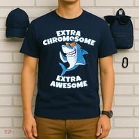 Down Syndrome - Extra Chromosome Shark T-Shirt thumb 6