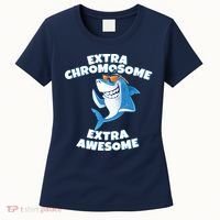 Down Syndrome - Extra Chromosome Shark Women's T-Shirt thumb 0