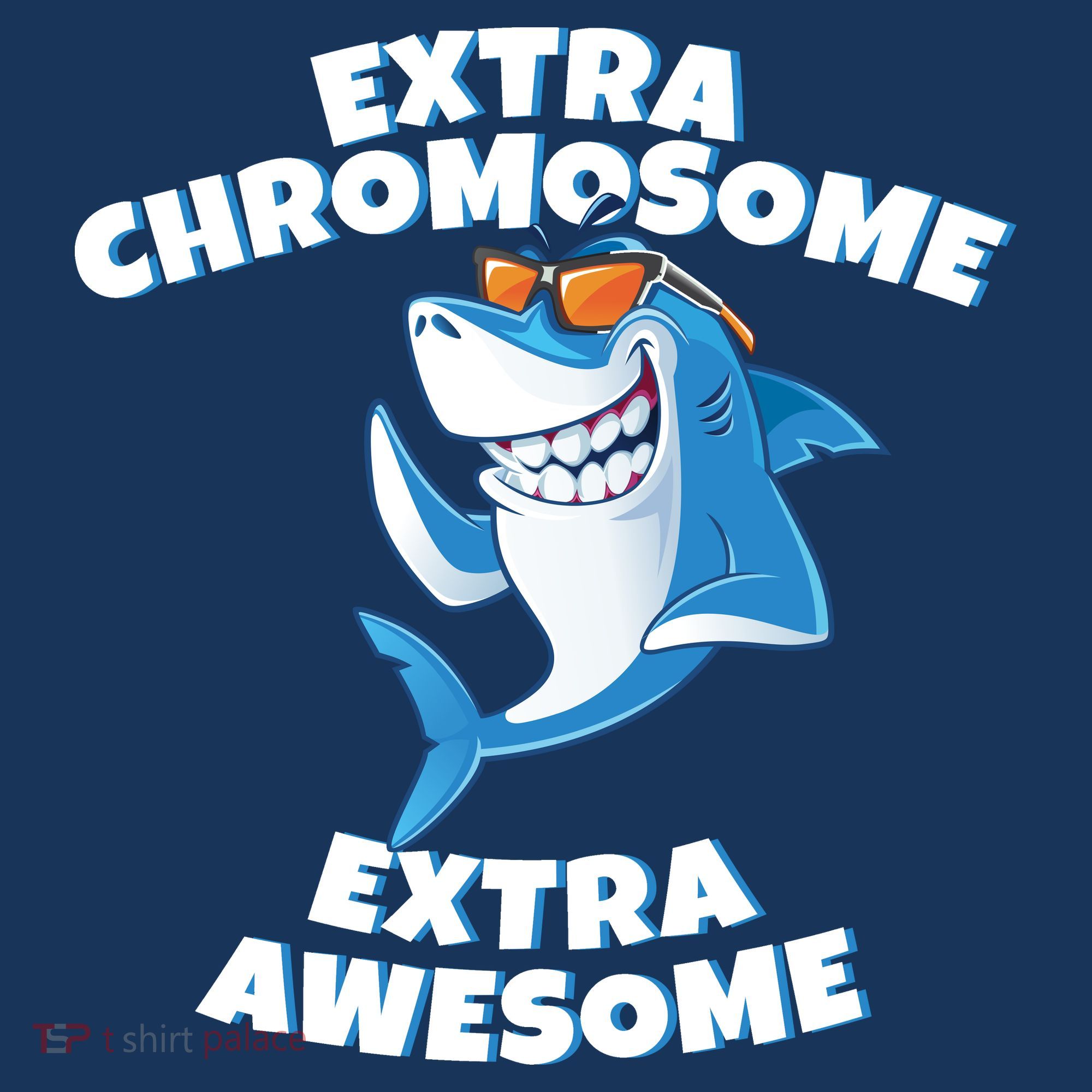 Down Syndrome - Extra Chromosome Shark Tote Bag