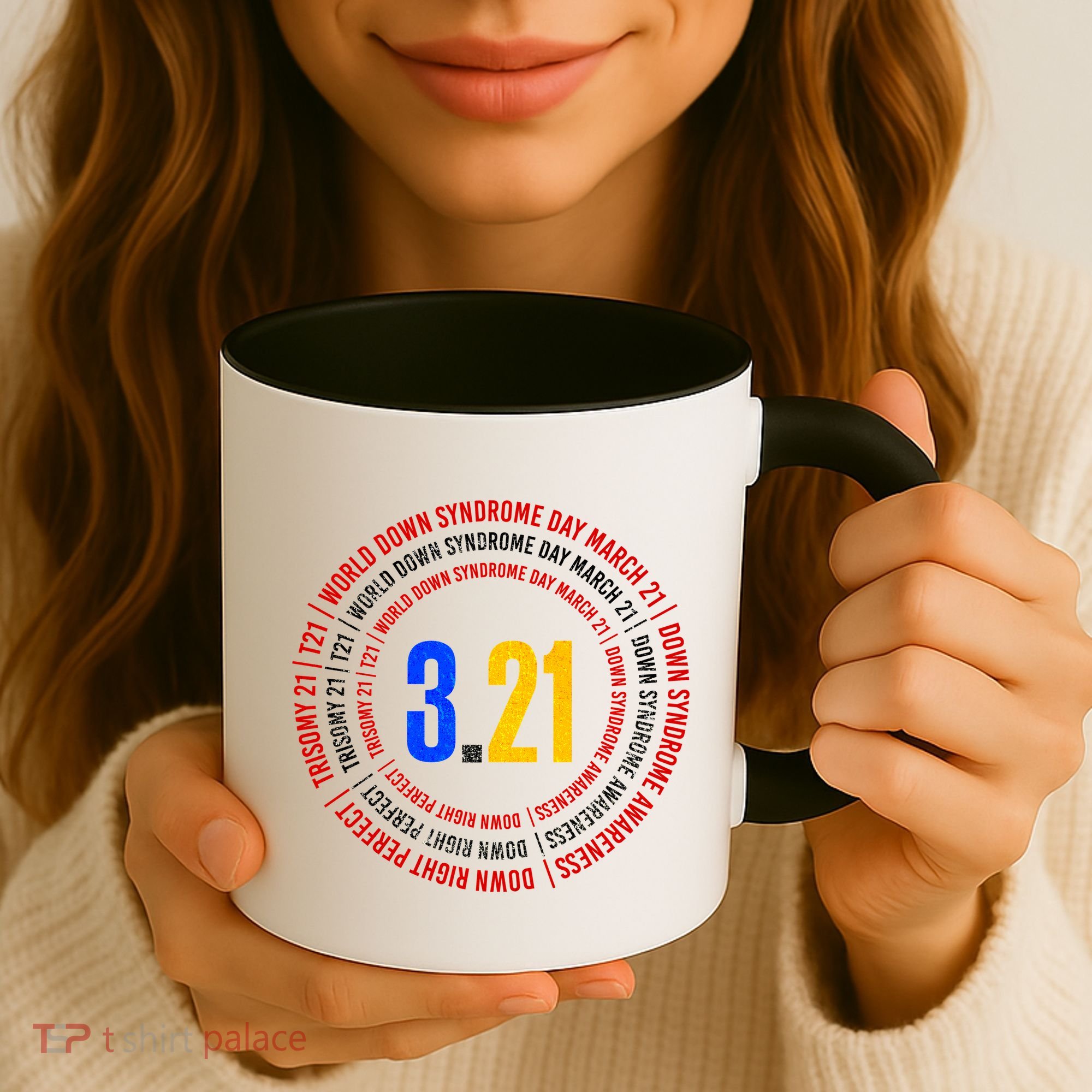 Down Syndrome 3.21 Shield Coffee Mug