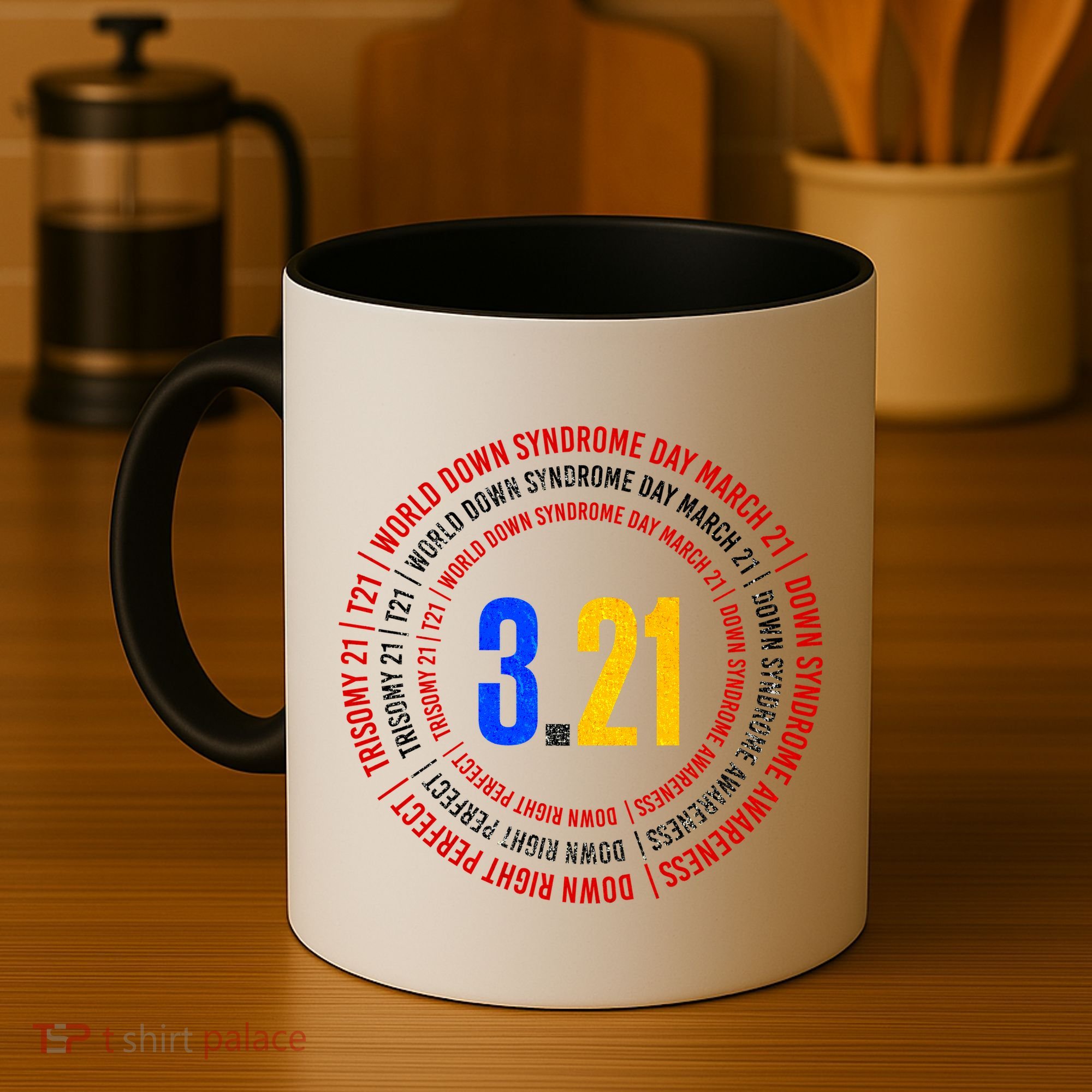 Down Syndrome 3.21 Shield Coffee Mug