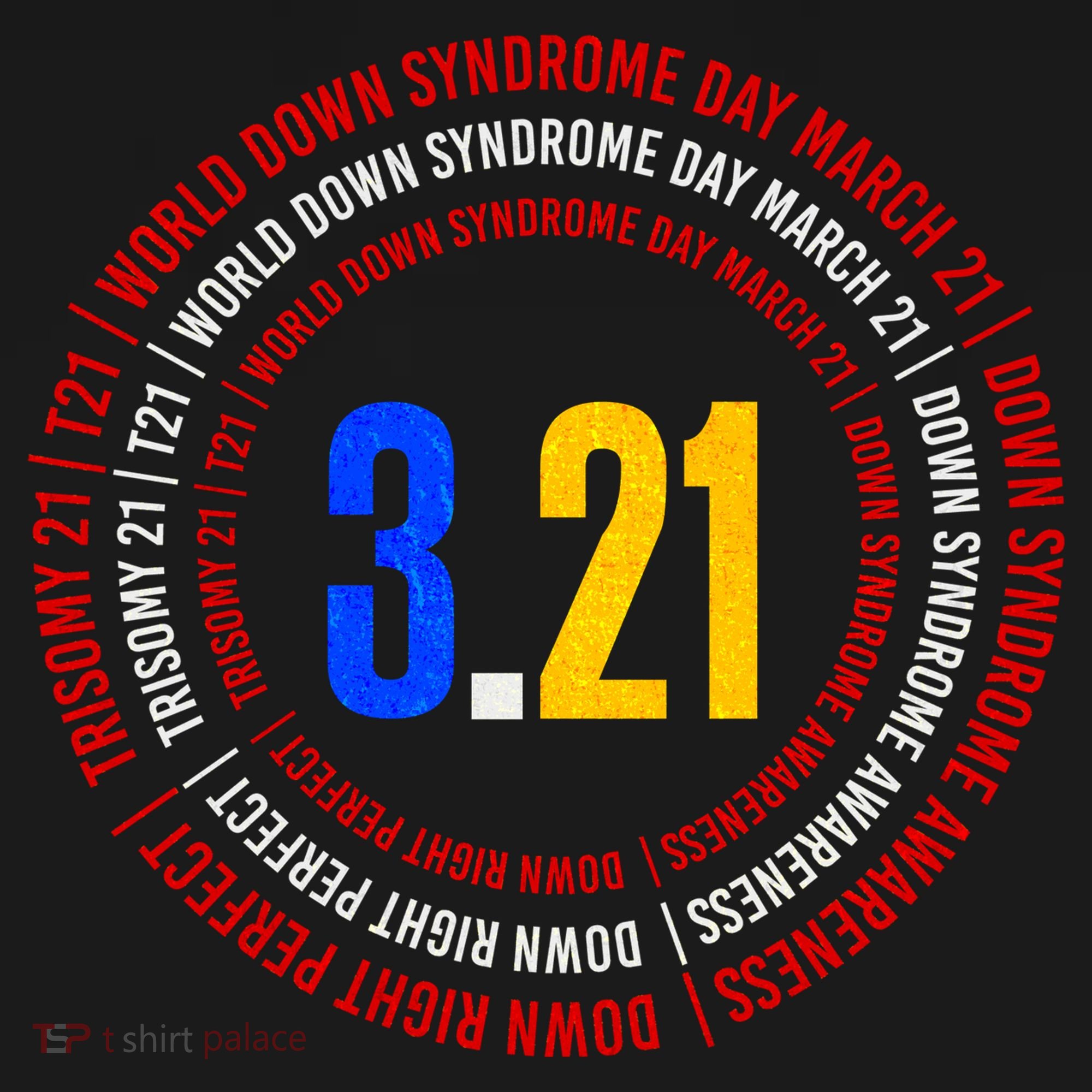 Down Syndrome 3.21 Shield Ornament
