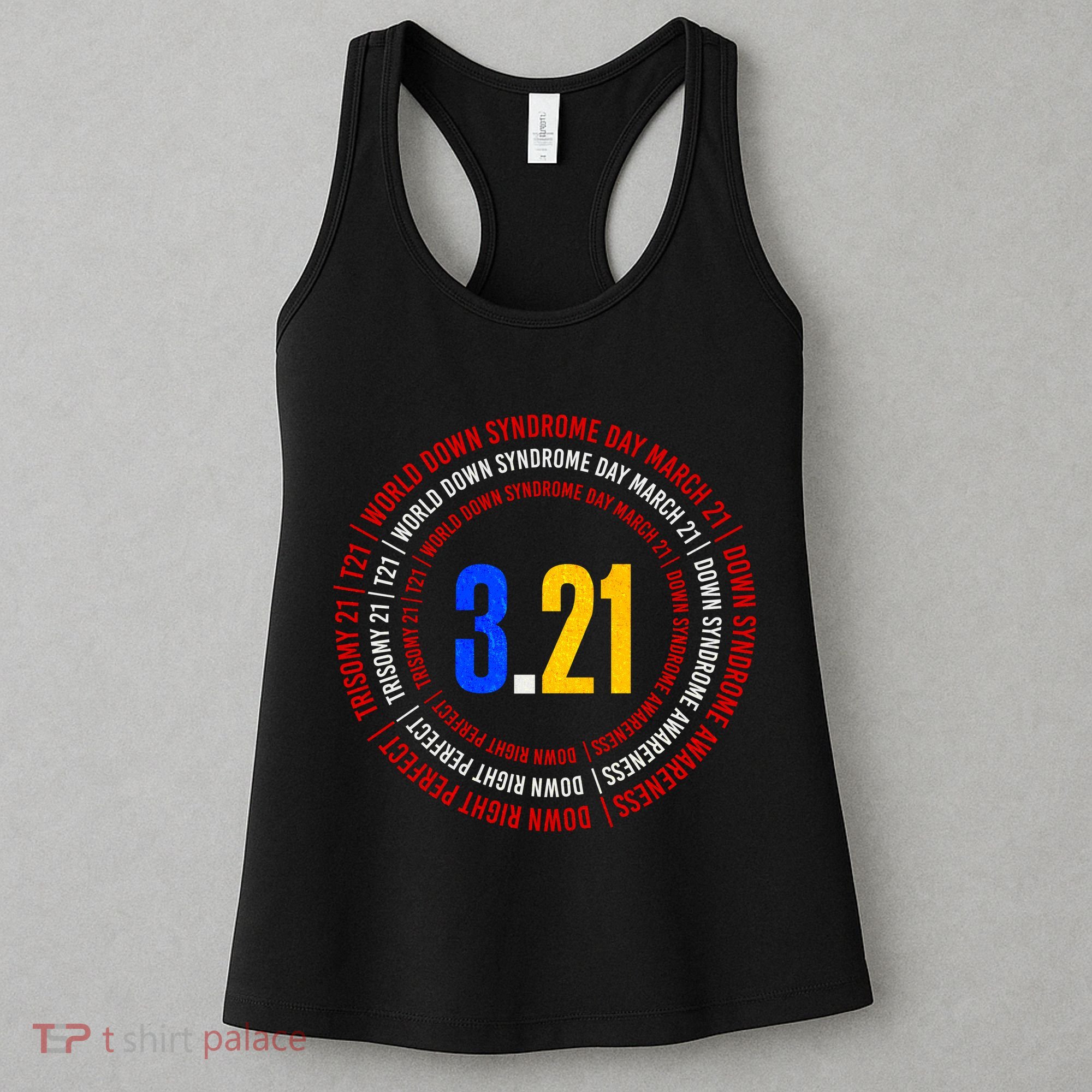 Down Syndrome 3.21 Shield Women's Tank Top