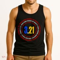 Down Syndrome 3.21 Shield Tank Top thumb 3