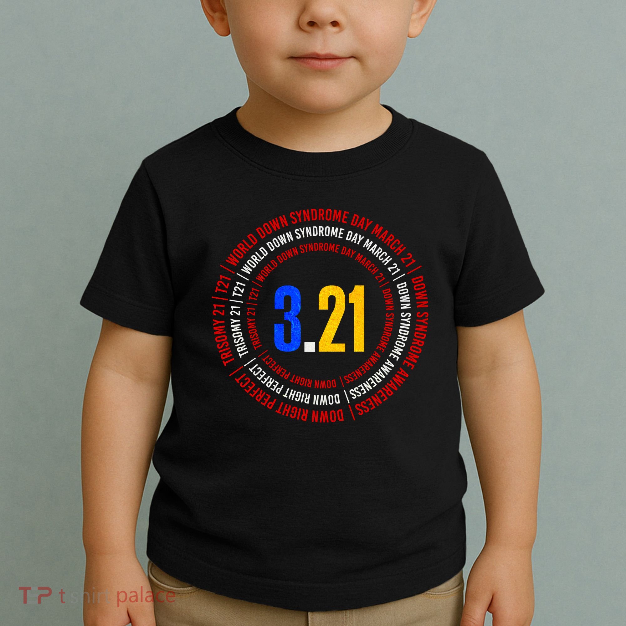 Down Syndrome 3.21 Shield Toddler T-Shirt