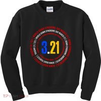 Down Syndrome 3.21 Shield Kids Sweatshirt thumb 0