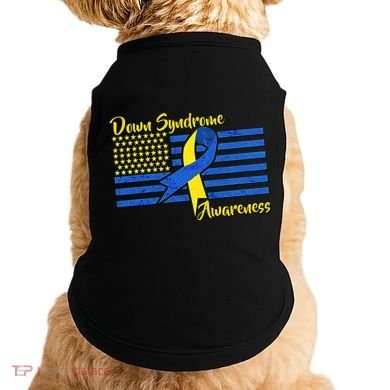 Down Syndrome American Flag Doggie Tank