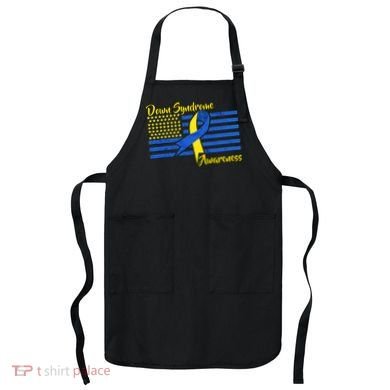 Down Syndrome American Flag Apron