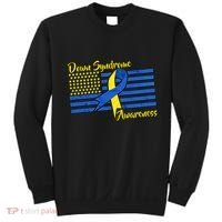Down Syndrome American Flag Sweatshirt thumb 0