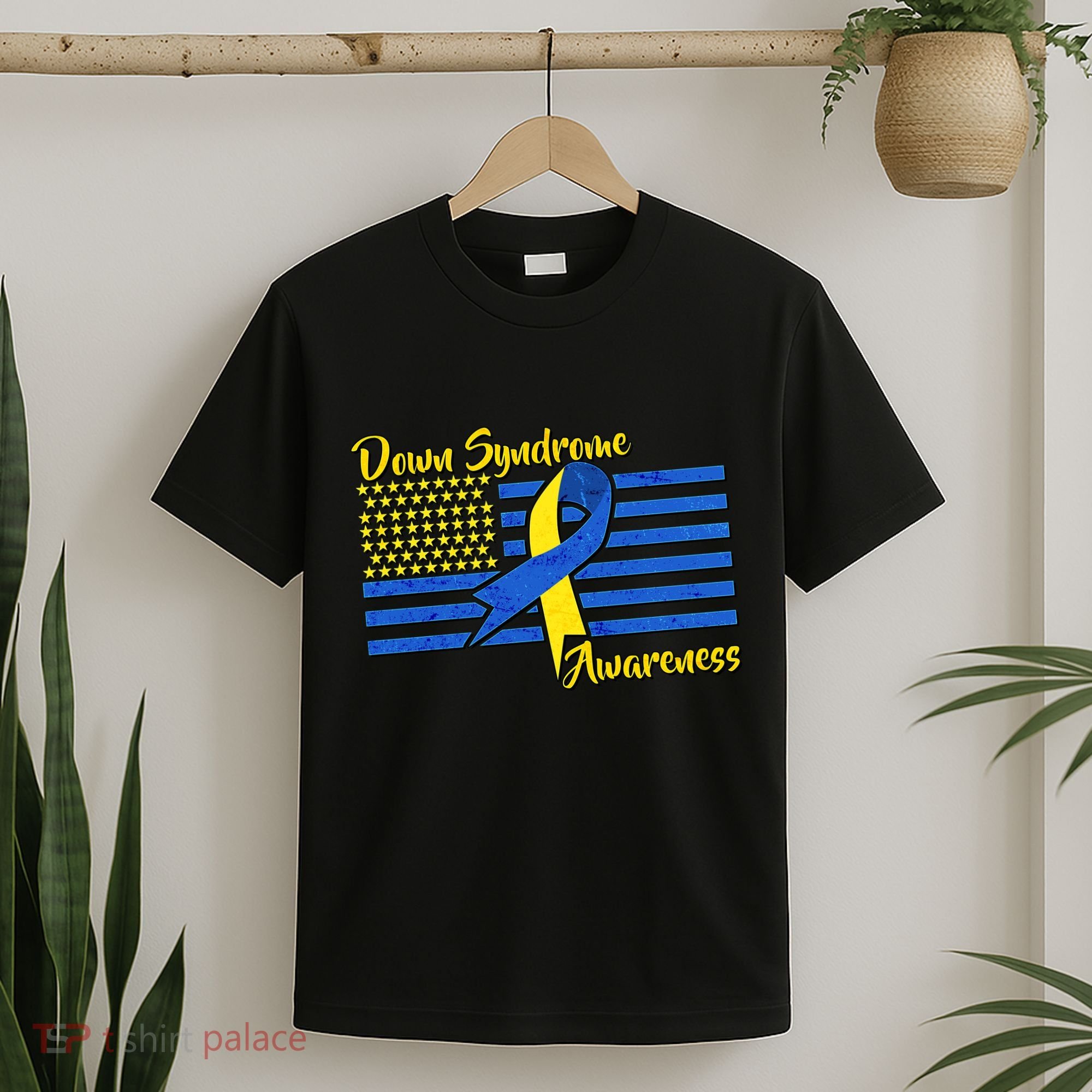 Down Syndrome American Flag T-Shirt