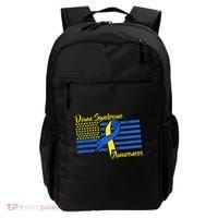 Down Syndrome American Flag Backpack thumb 0