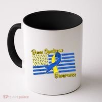 Down Syndrome American Flag Coffee Mug thumb 0