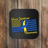 Down Syndrome American Flag Coaster thumb 0