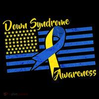 Down Syndrome American Flag Coaster thumb 2