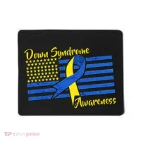 Down Syndrome American Flag Mousepad thumb 0