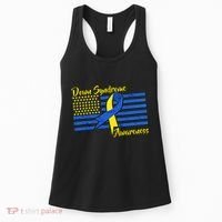 Down Syndrome American Flag Women's Tank Top thumb 0