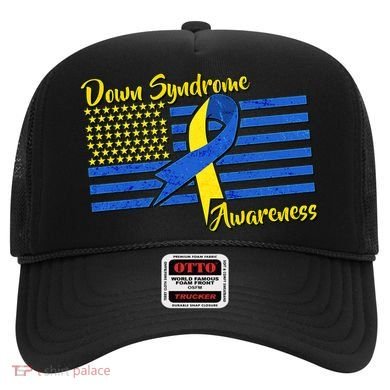 Down Syndrome American Flag Hat