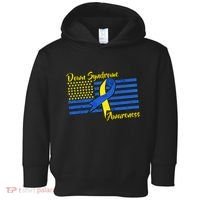 Down Syndrome American Flag Toddler Hoodie thumb 0