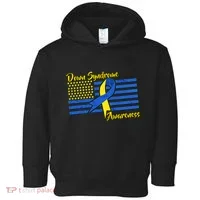 Down Syndrome American Flag Toddler Hoodie thumb 0