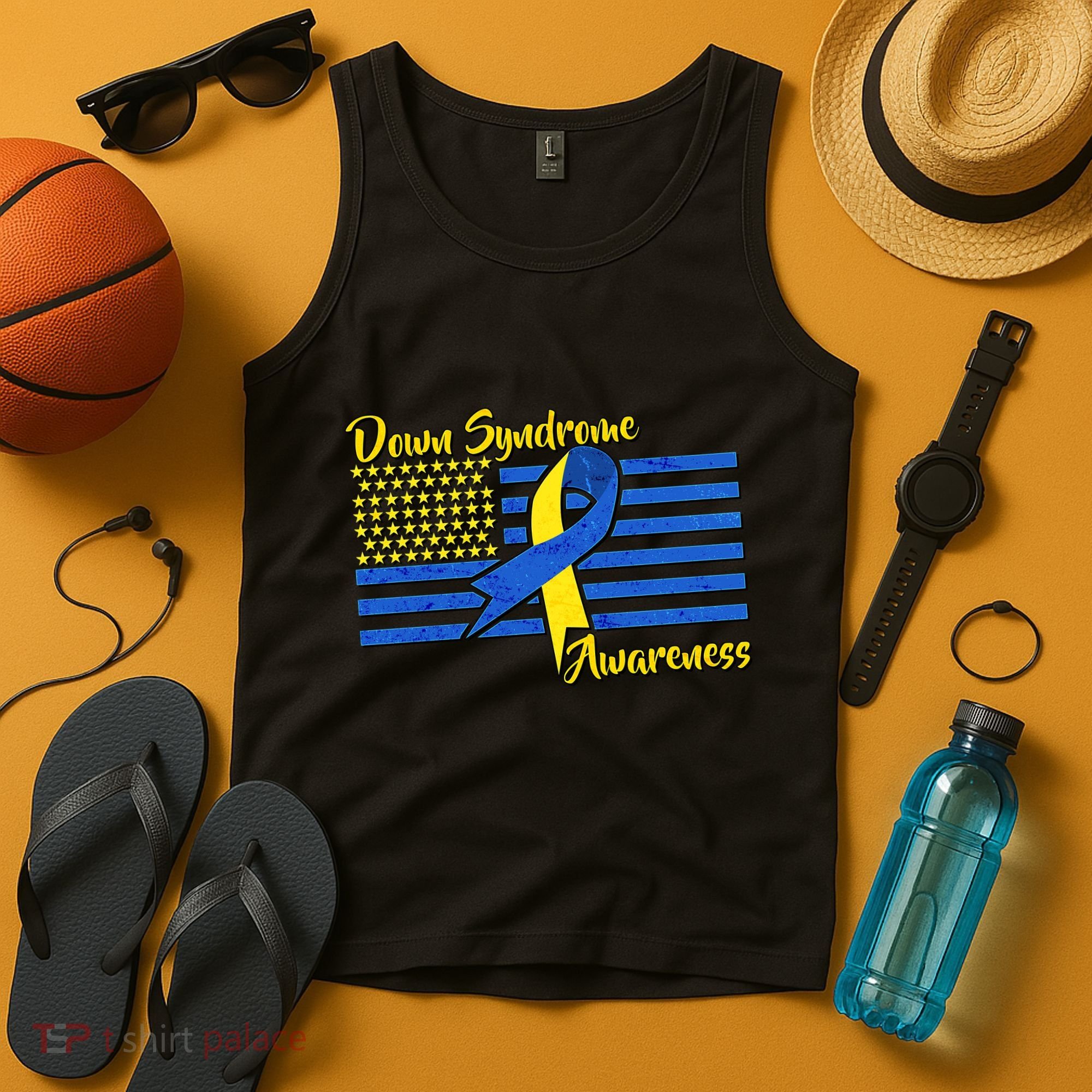 Down Syndrome American Flag Tank Top